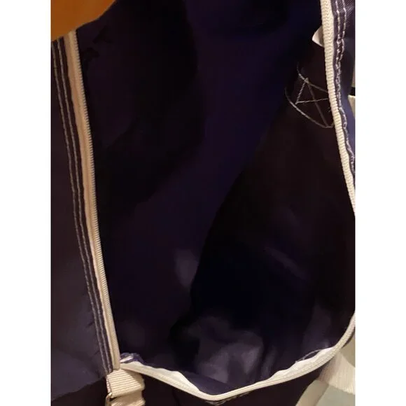 Vintage Odebolt-Arghur Trojans Duffle Sports Bag Purple Gold - Picture 7 of 7